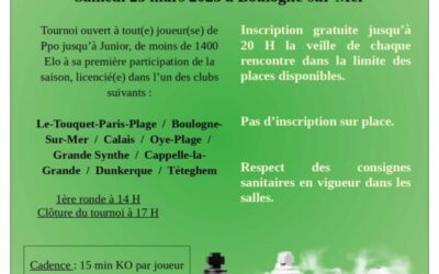 Tournoi Permanent Littoral Jeunes – TPLJ 2022-23