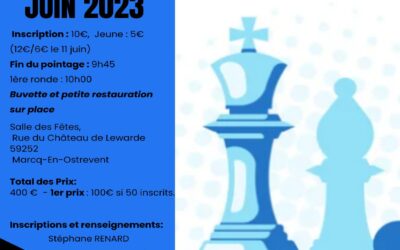 1er Rapide de Marcq-en-Ostrevent – 11 Juin 2023