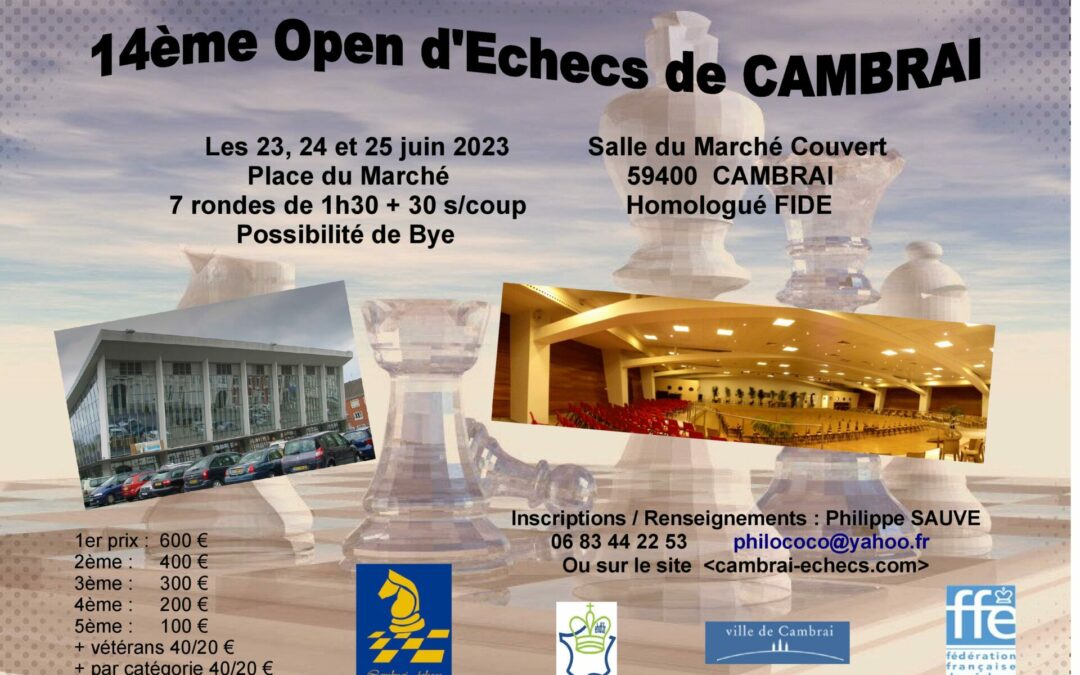 14e Open International de Cambrai