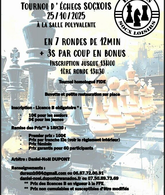 3e Rapide de Socx – 25 octobre 2025