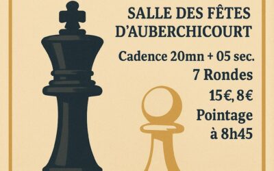 1er Trophée Eric Leleu – Auberchicourt – 12 avril 2026