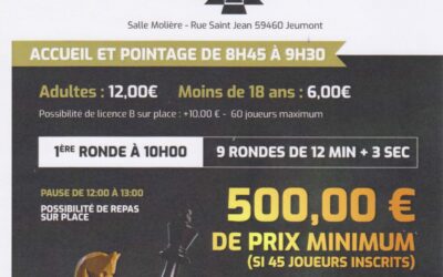 1er Rapide des Frontières – Jeumont – 16 mai 2026